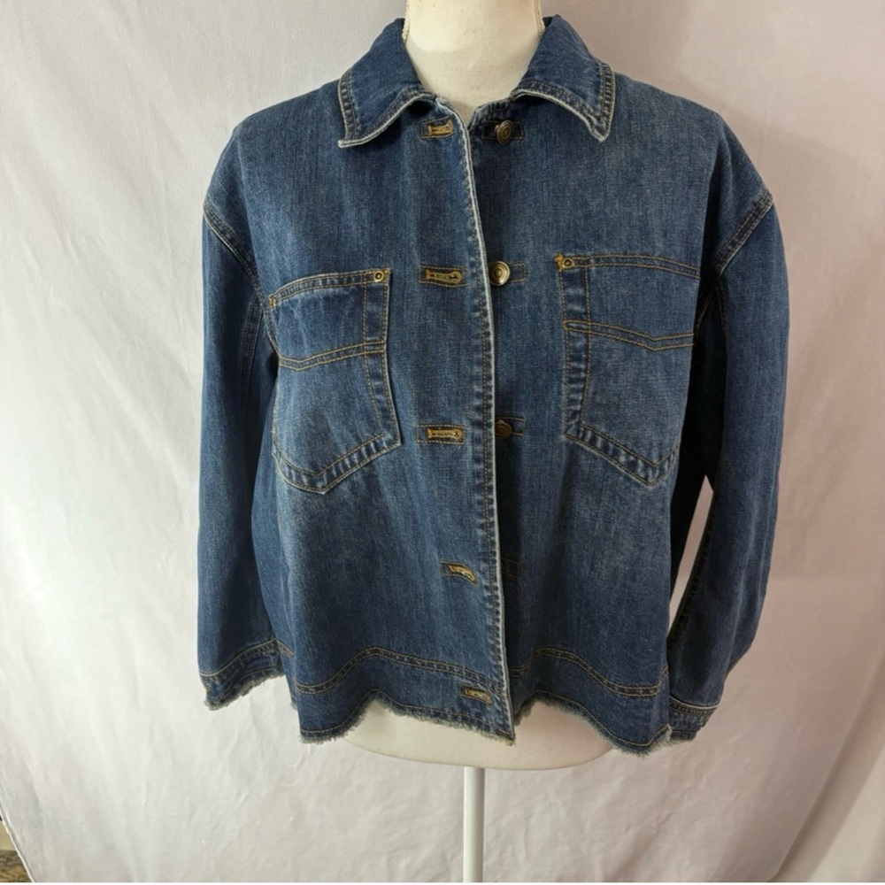 Classic Blue Denim Jean Jacket